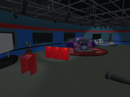 Raptor Game Show Set