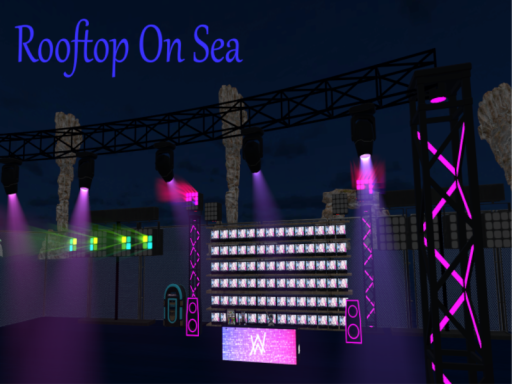 Rooftop On Sea