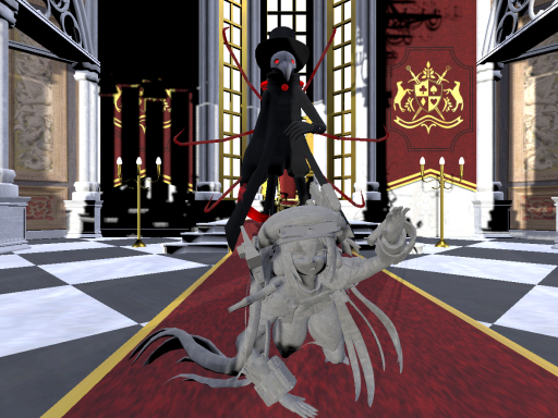 A Throne of Statues