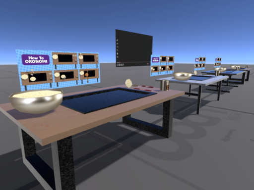 Okonomi Test World（ガーランド100点セット展示中）