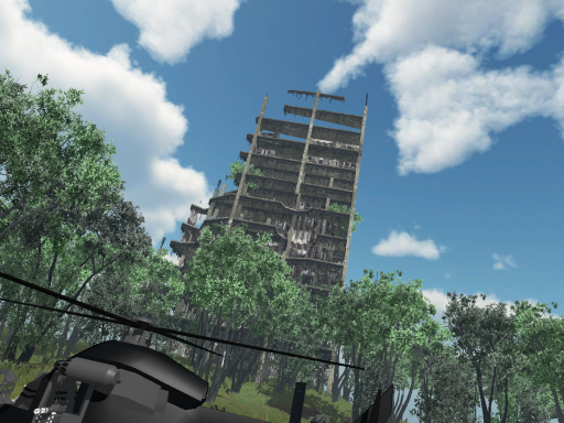 Destroyed Town Alpha 5