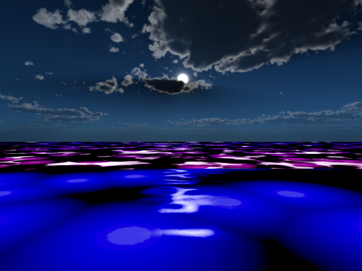 Moonlight temple