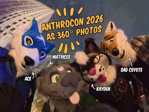 Anthrocon 2026 as 360° photos