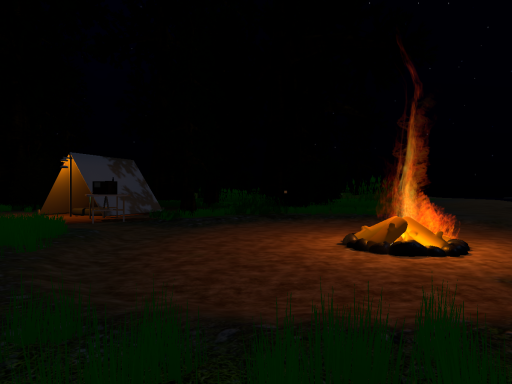 Campfire and chill