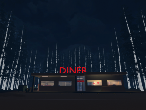 Foggy Highway Diner