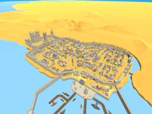 Medieval Desert City