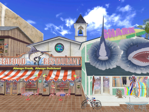 KOF XV Beach stage The King Of Fights