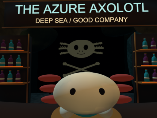 Azure Axolotl Cave