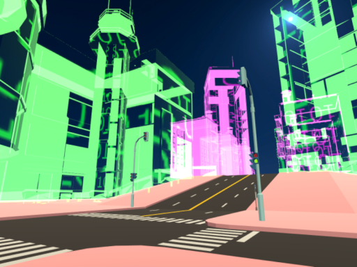 NeoCyberDiverデモワールド