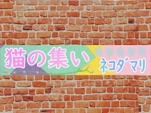 猫の集い ﾈｺﾀﾞﾏﾘ