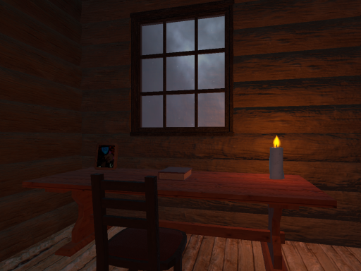 A Blue Cowboy's Cabin