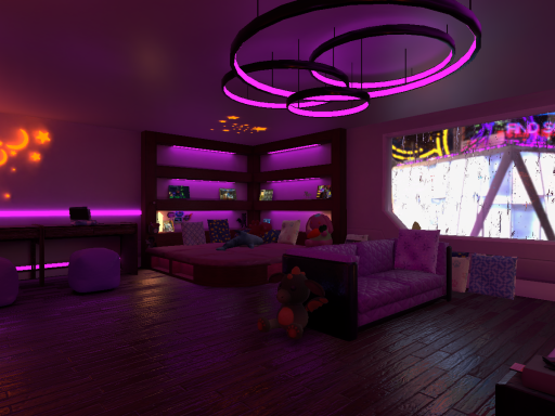 Rainwolf's bedroom