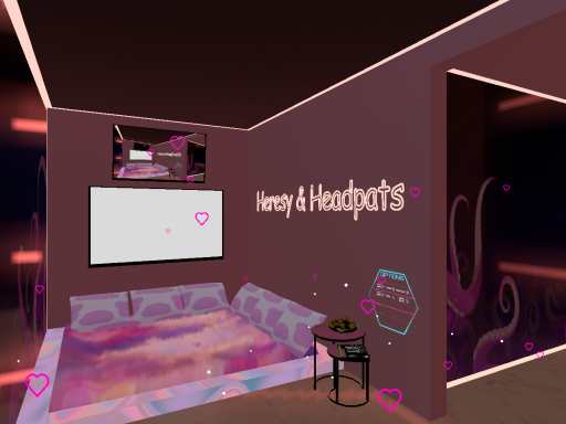 Neon pink trivia night and chill WIP