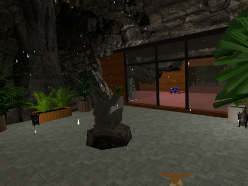 Eevee's room in the rain