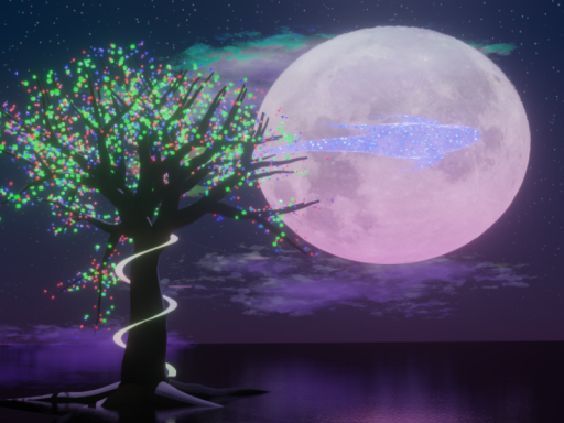 雾雨之归处 Moonlit Surreal Sanctuary