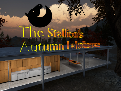 The Stallion's Autumn Lakehouse