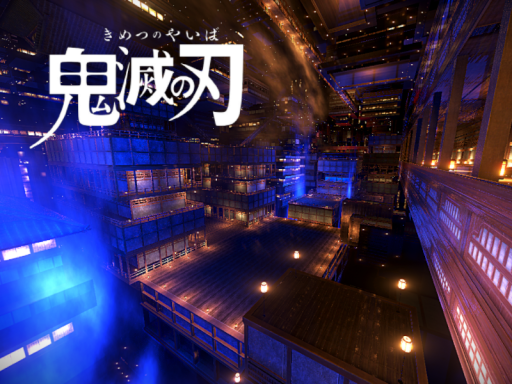 Akaza's Entrance - The Infinity Castle - themizu