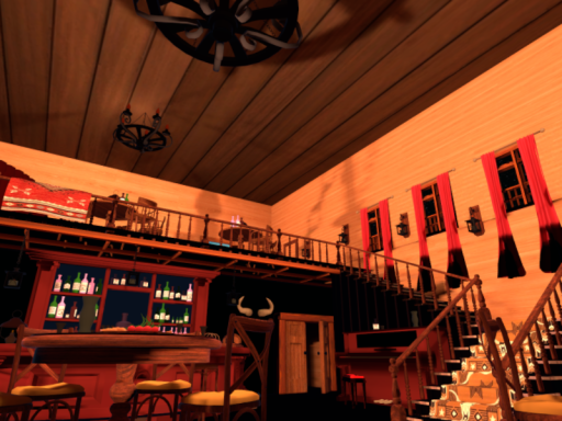 Old Western Saloon