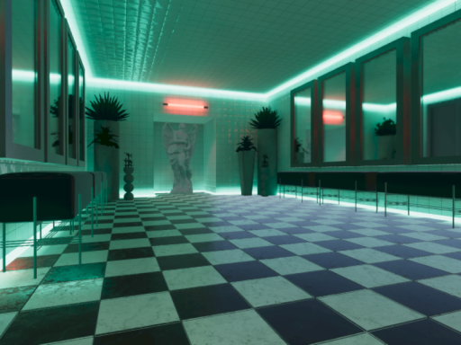 Vaporwave Avatar Room