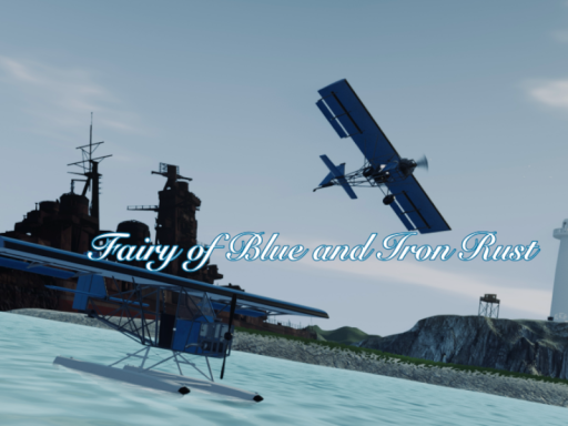 Fairy of Blue and Iron Rust（群青の妖精と鉄錆）
