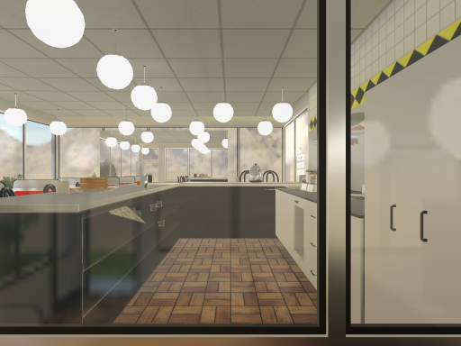 Waffle House in desert
