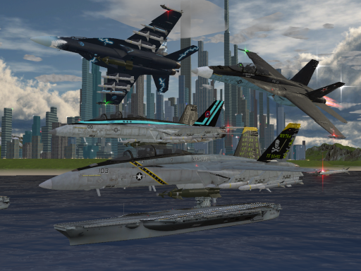 FA-18F Aircraft Carrier World v1․88