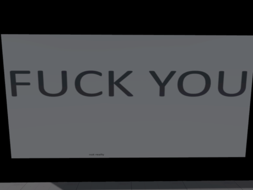 fuck you