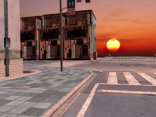 Small Deserted Town