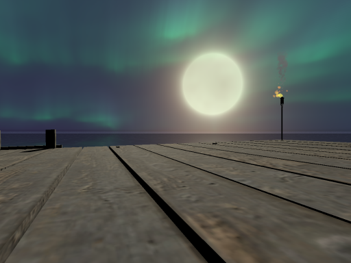 The dock