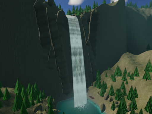 Azure Falls ⁄ 碧落の渓谷
