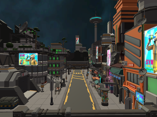 Raptor SciFi City