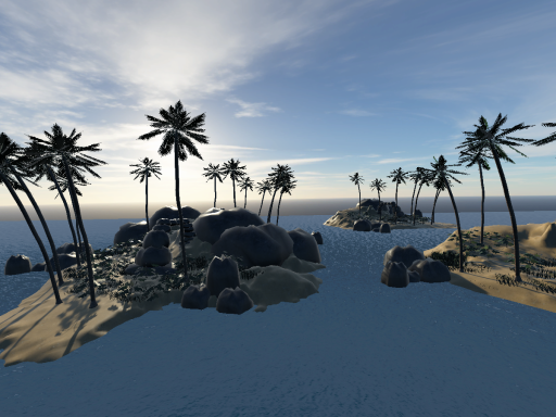 Tropical island