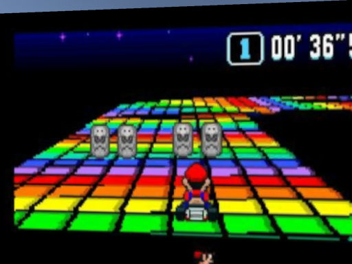 snes rainbow road 〈umaru kart〉