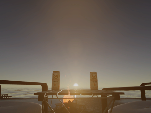 sunset sea