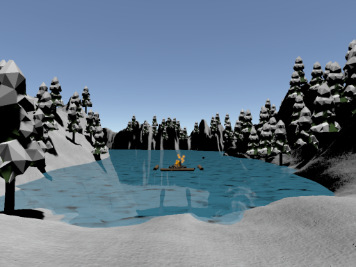 Snowy Lake Hangout