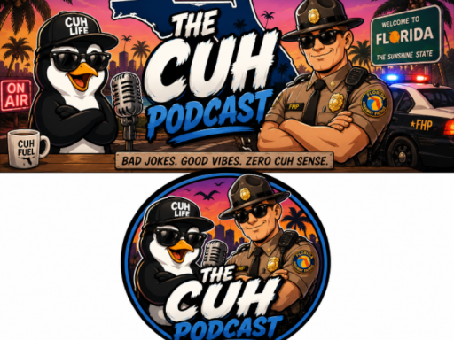 The Cuh Podcast studio room