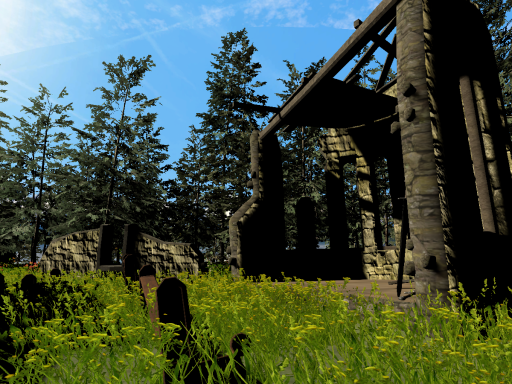lush ruin