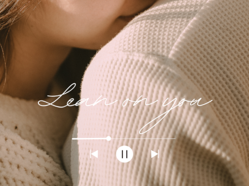 Lean on you