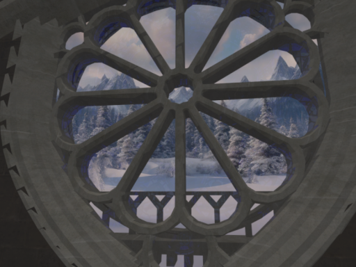 Snowy Church