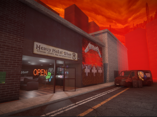Heavy Metal Music Shop