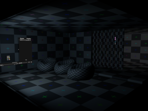 LTCGI video player simple room