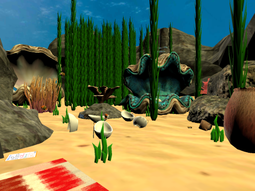 Fox Mermaid avatar and playground