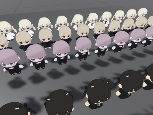ぬいがいっぱいいるね