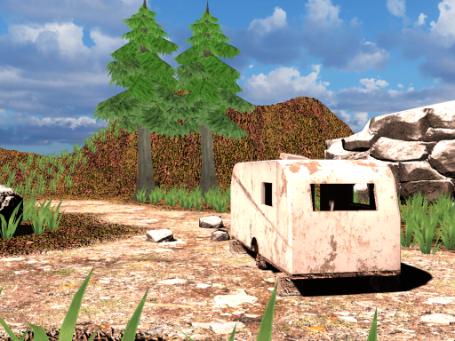 Camping zone in the sun ［WIP］