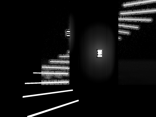 Black rainy night