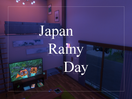 Japan Rainy Day Night