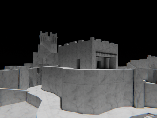 Marble fortress