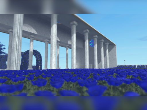 Blue rose palace