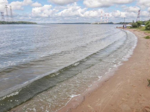 Volga shore Konakovo