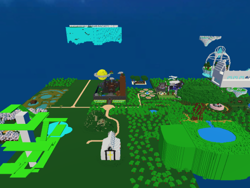Voxel_diorama world